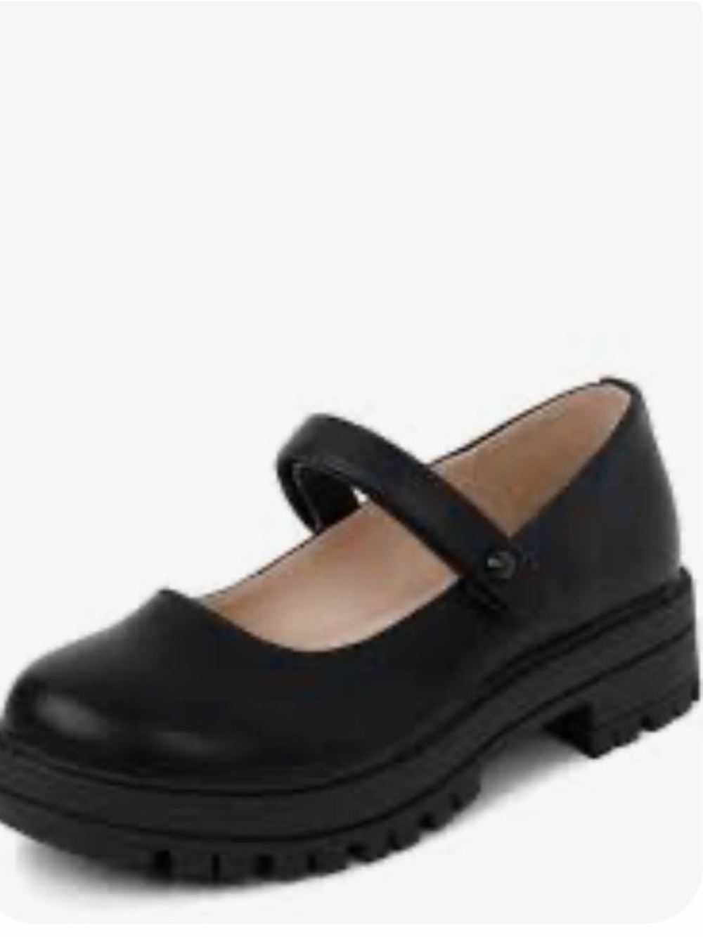 Children’s Place Classic Black Mary Jane Kids Shoes - Durable School Style